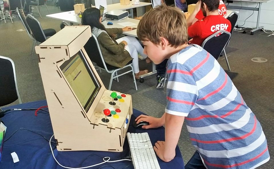 Student at Fairfield High School helps build programmable arcade ...