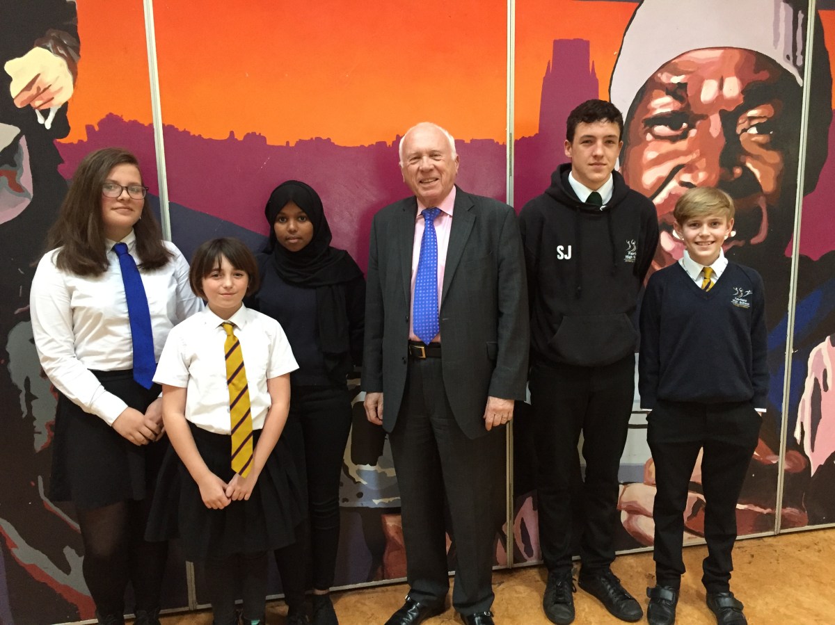 Lord Rooker Lord Rooker helps Fairfield High students delve into world of politics ...